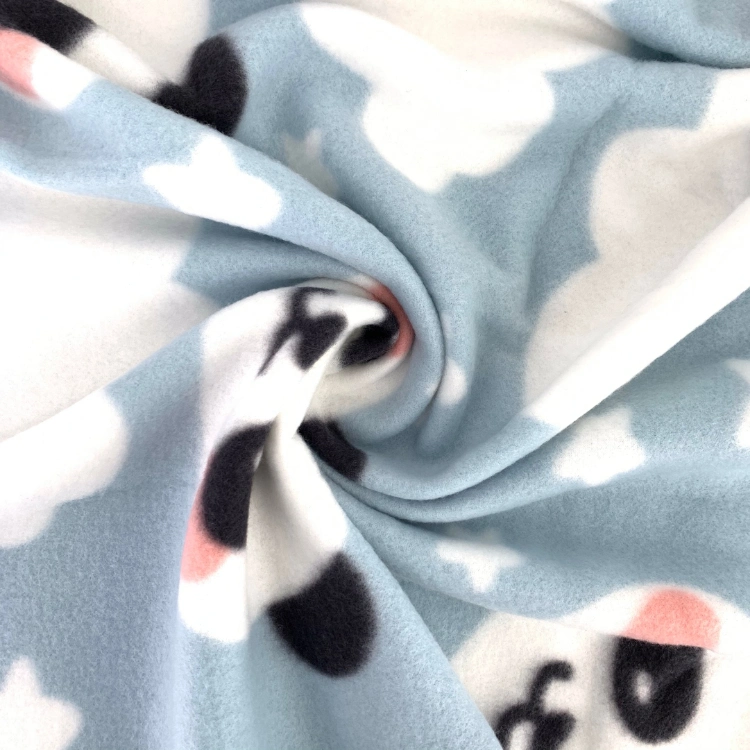 100% Polyester Printed Polar Fleece Baby Blanket
