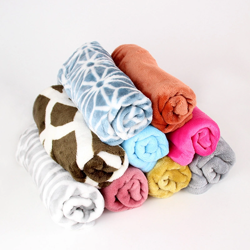 Chunky Yarn for Blanket Comfort Blanket Coral Fleece Blankets