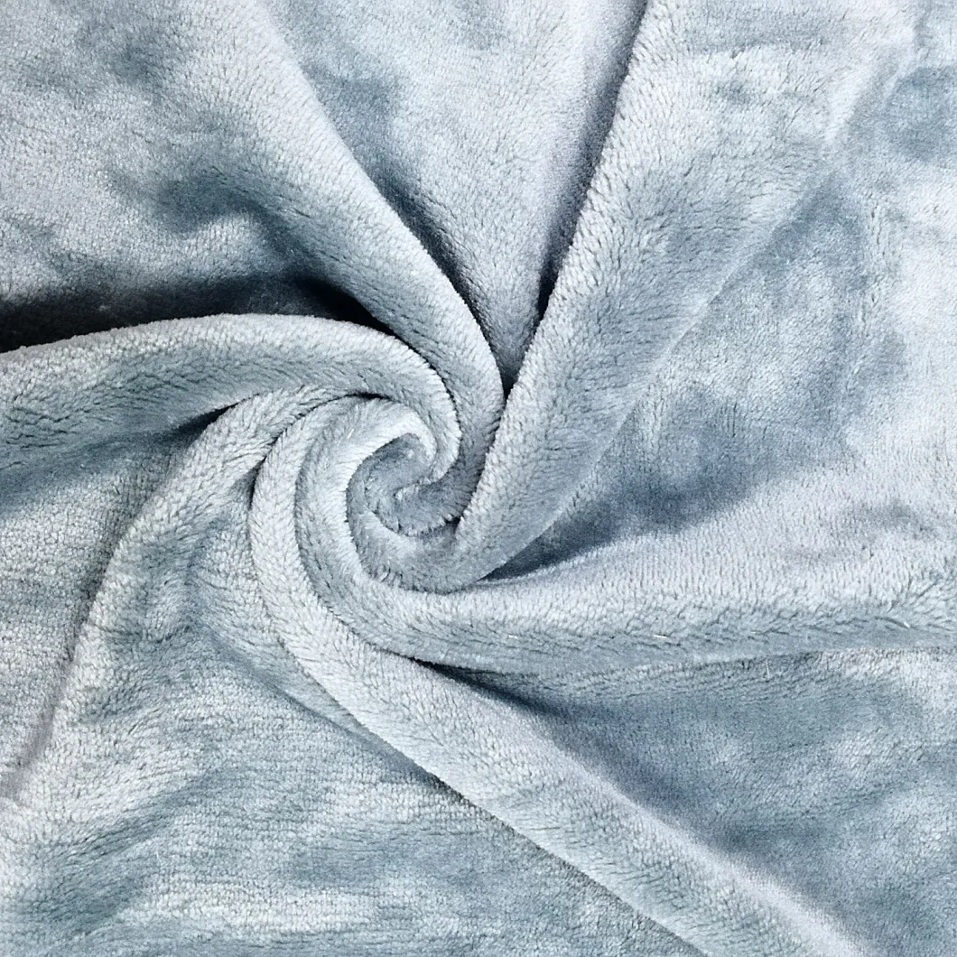 Coral Fleece Knitting Fabric and Its Blanket